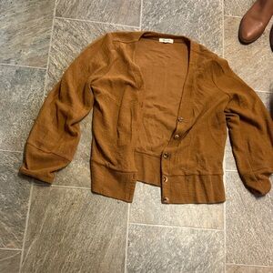 Madewell Brown Cardigan Sweater